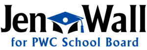Jen Wall for PWC School Board Logo